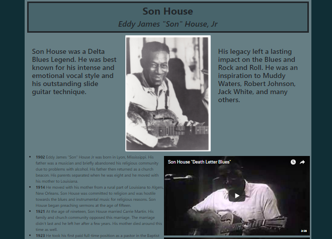 Tribute to Son House