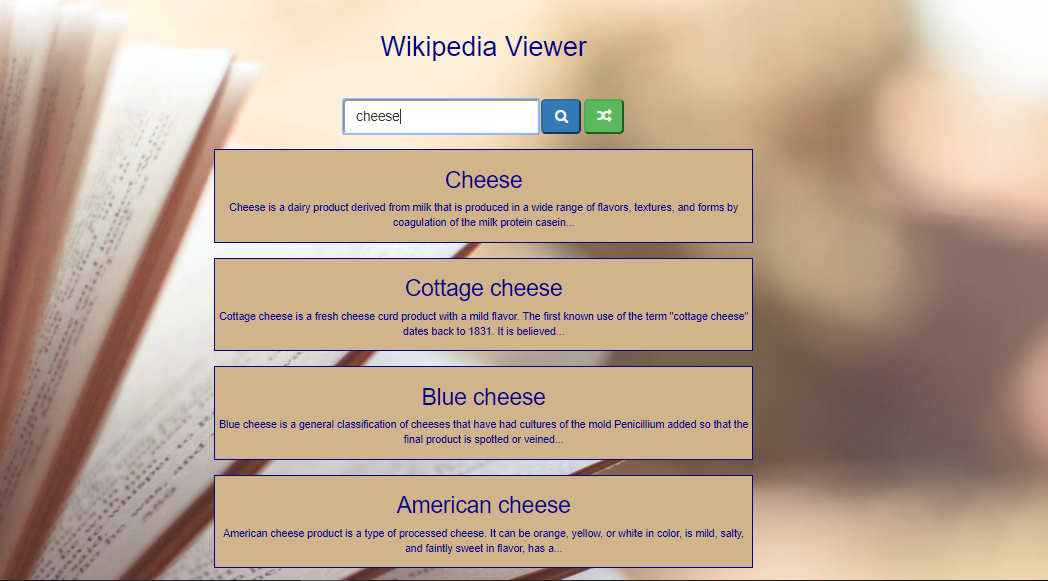 Wikipedia Viewer